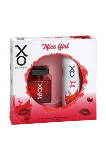 Xo Nice Girl İkili Kadın Parfüm Deodorant Seti EDT 100 ml + 125 ml Deodorant