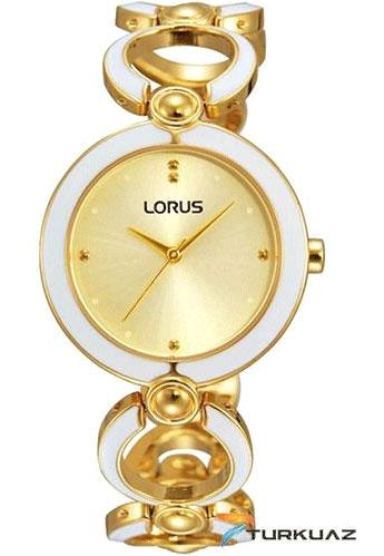 Lorus RH874BX9 40 mm Altın Çelik Kordon Analog Kadın Kol Saati
