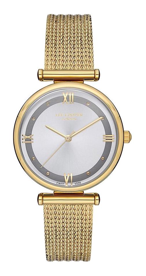 Lee Cooper LC07114.130 36 mm Altın Metal Kordon Analog Kadın Kol Saati