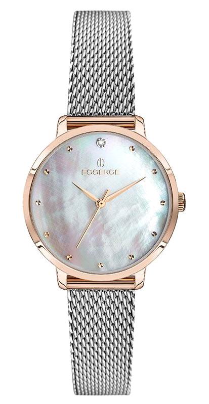 Essence ES6708FE.420 34 mm Gri Çelik Kordon Analog Kadın Kol Saati