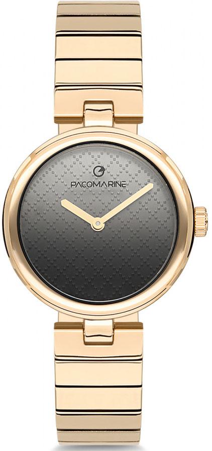 Pacomarine PM.61116.04 36 mm Altın Çelik Kordon Analog Kadın Kol Saati