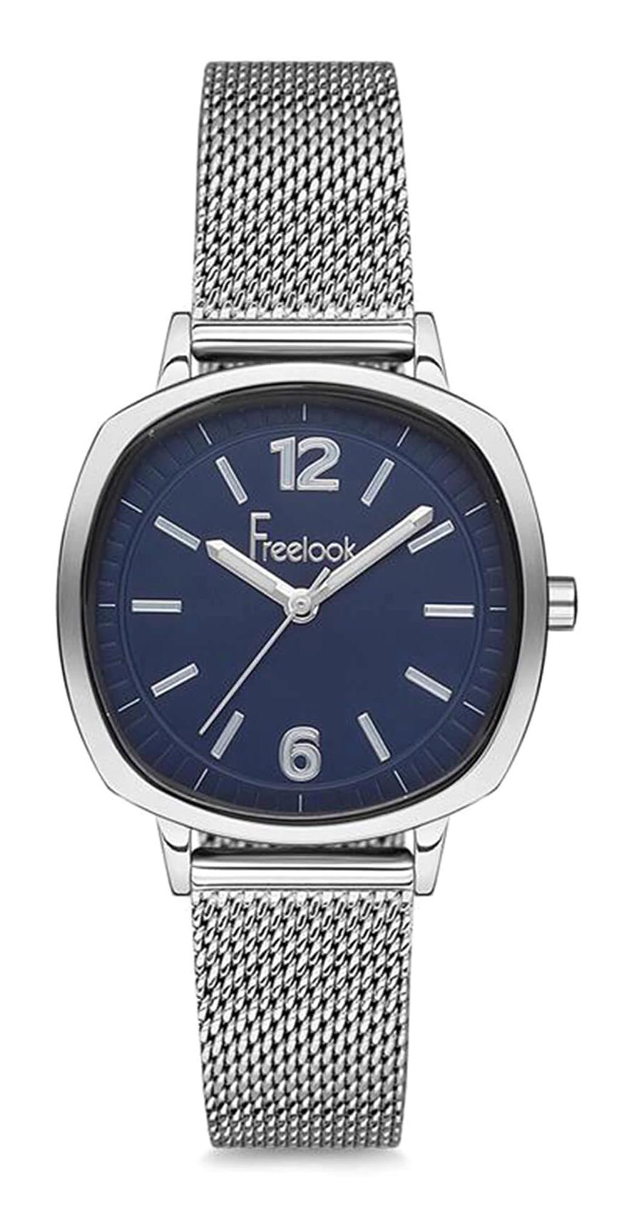Freelook F.1.1096.01 34 mm Gri Metal Kordon Analog Kadın Kol Saati