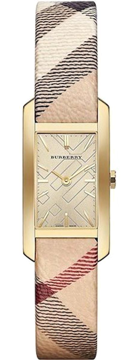 Burberry BU9509 20 mm Siyah Deri Kordon Analog Kadın Kol Saati