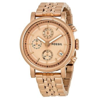 Fossil ES3380 38 mm Rose Gold Çelik Kordon Analog Kadın Kol Saati