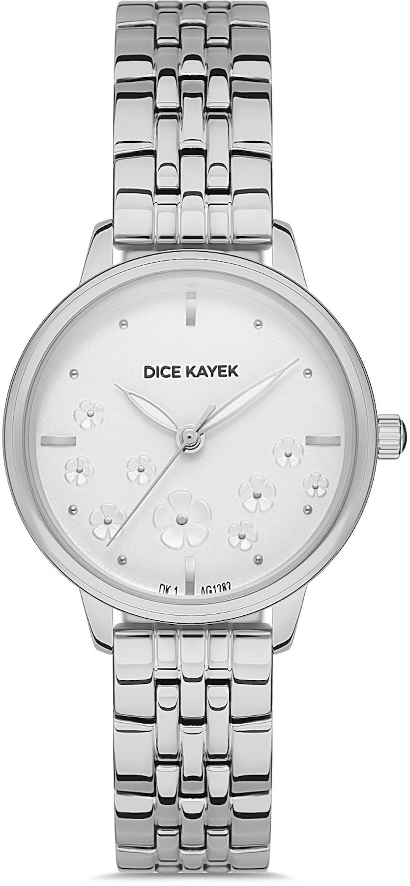 Dice Kayek DK.1.AG1282.01 31 mm Gri Metal Kordon Analog Kadın Kol Saati
