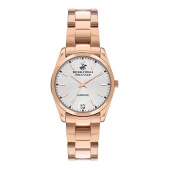 Beverly Hills Polo Club BP3301X.430 35 mm Rose Gold Kanvas Kordon Analog Kadın Kol Saati