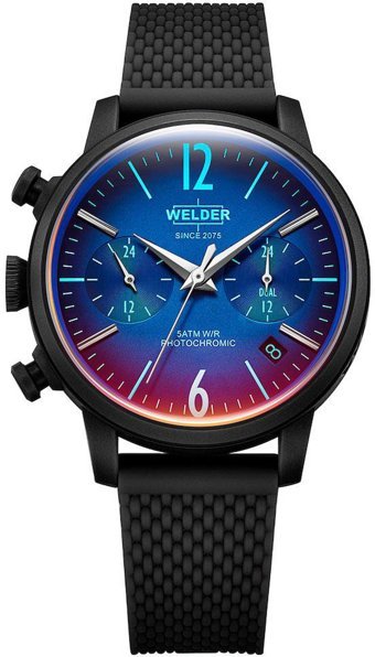 Welder Watch WWRP604 Takvimli 38 mm Siyah Plastik Kordon Analog Kadın Kol Saati