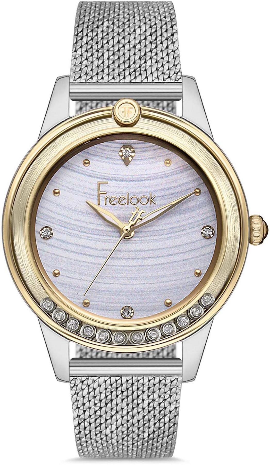 Freelook FL.1.10186.4 36 mm Gri Metal Kordon Analog Kadın Kol Saati