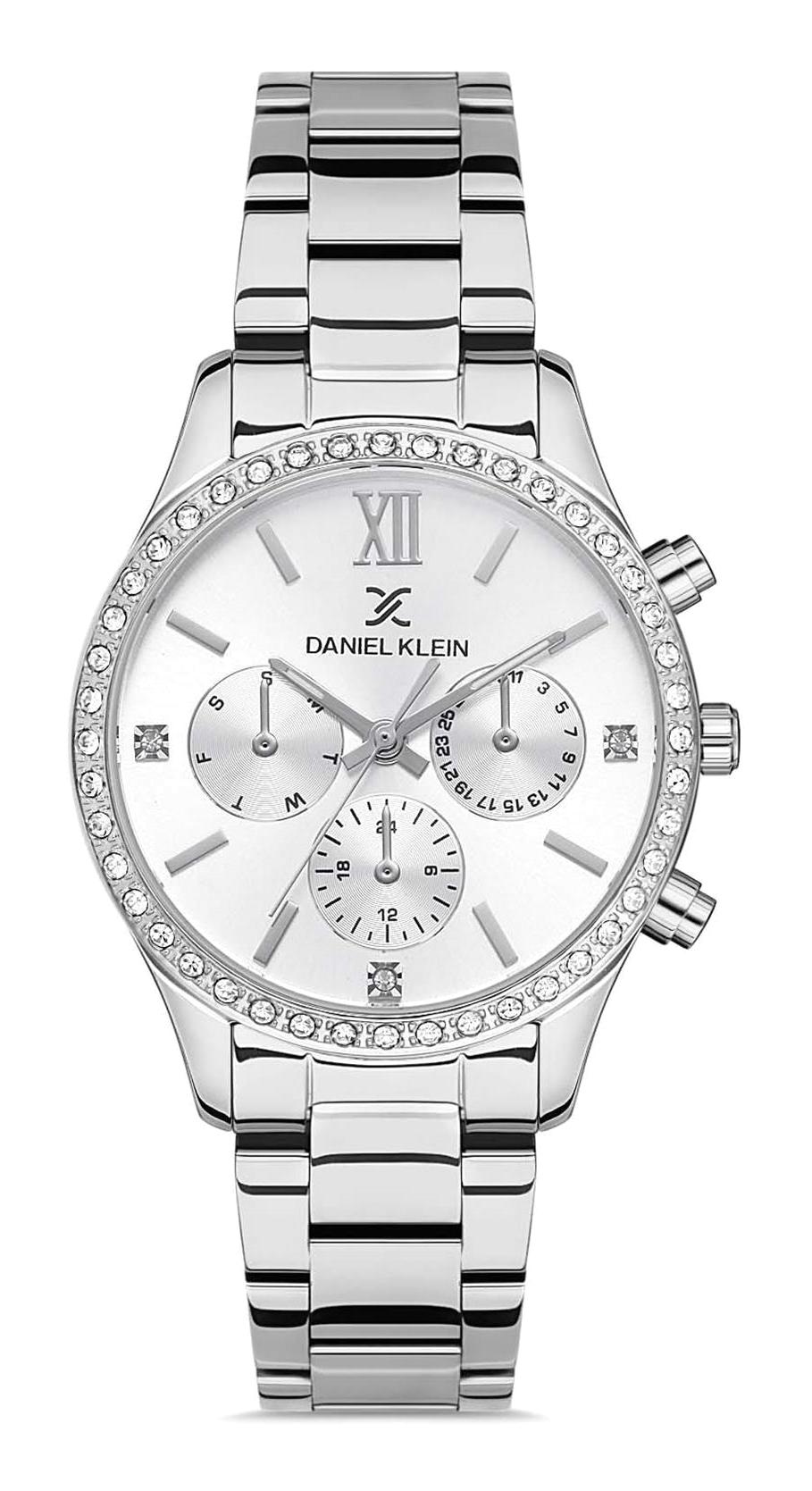 Daniel Klein DKE.1.10102.1 Gri Metal Kordon Analog Kadın Kol Saati
