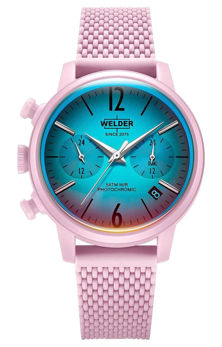Welder Watch WWRP602 Takvimli 38 mm Pembe Silikon Kordon Analog Kadın Kol Saati