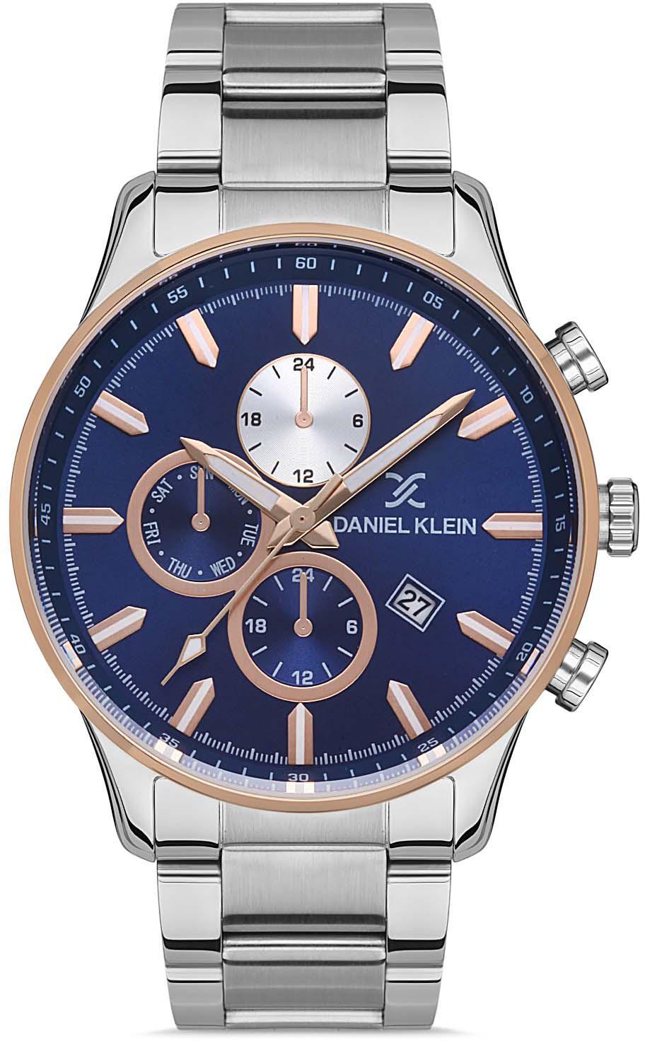 Daniel Klein EDK.1.10120.6 45 mm Gri Metal Kordon Analog Kadın Kol Saati