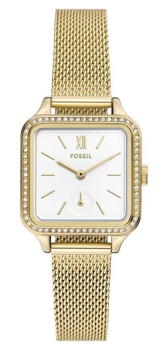 Fossil FBQ3972 28 mm Altın Çelik Kordon Analog Kadın Kol Saati