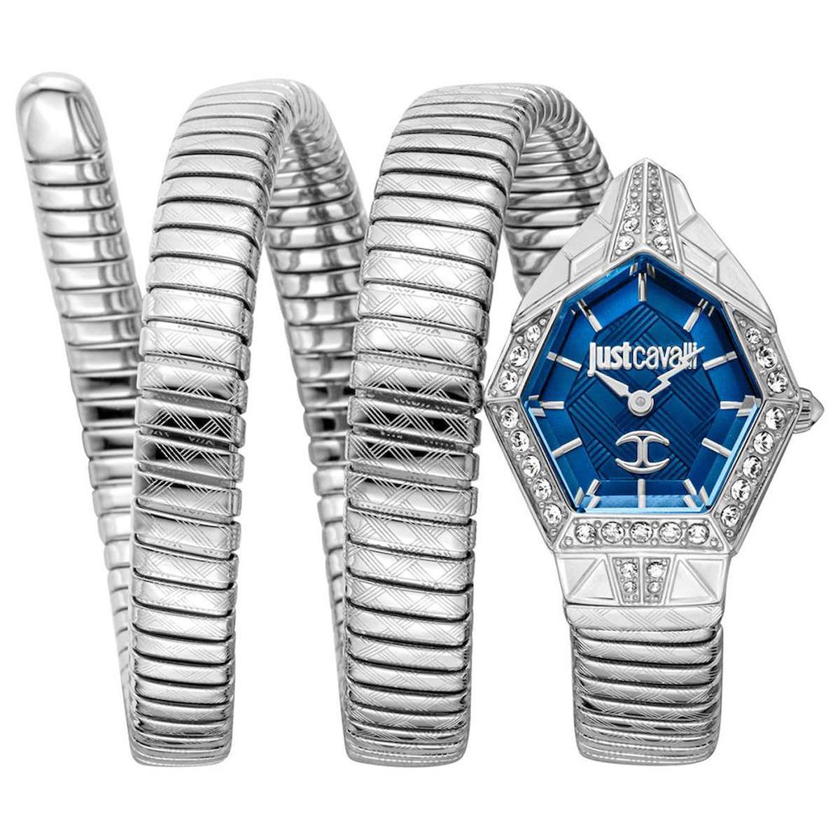 Just Cavalli JC1L304M0015 23 mm Gri Çelik Kordon Analog Kadın Kol Saati