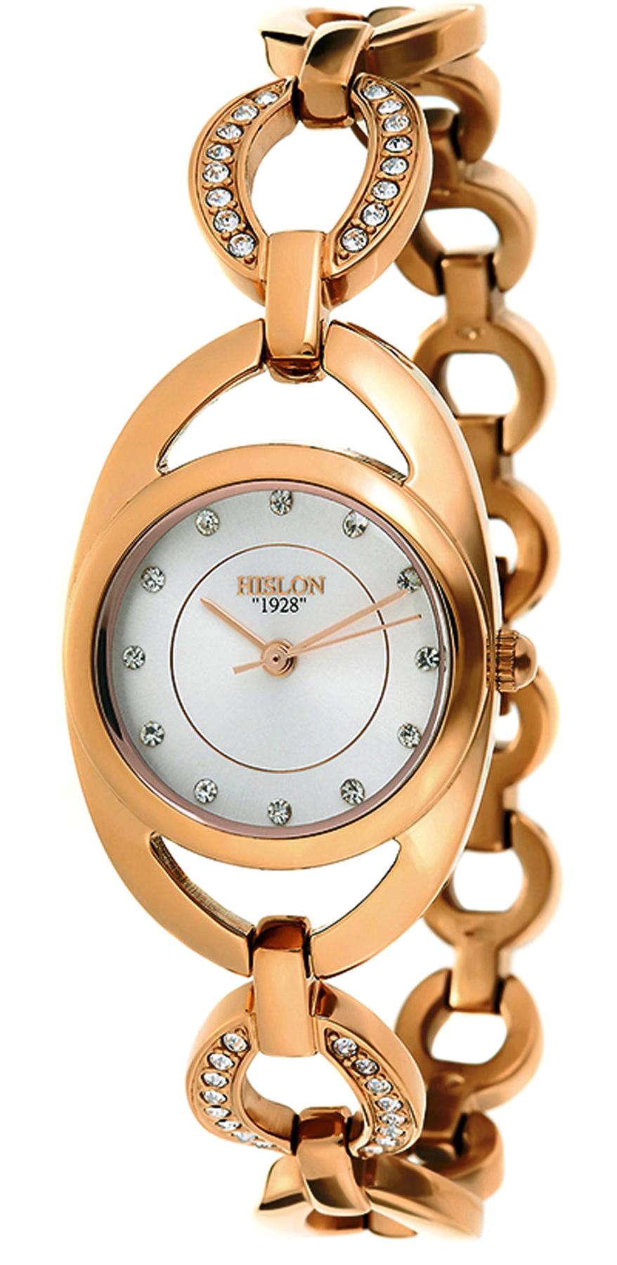 Hislon 3465-222119 25 mm Rose Gold Çelik Kordon Analog Kadın Kol Saati