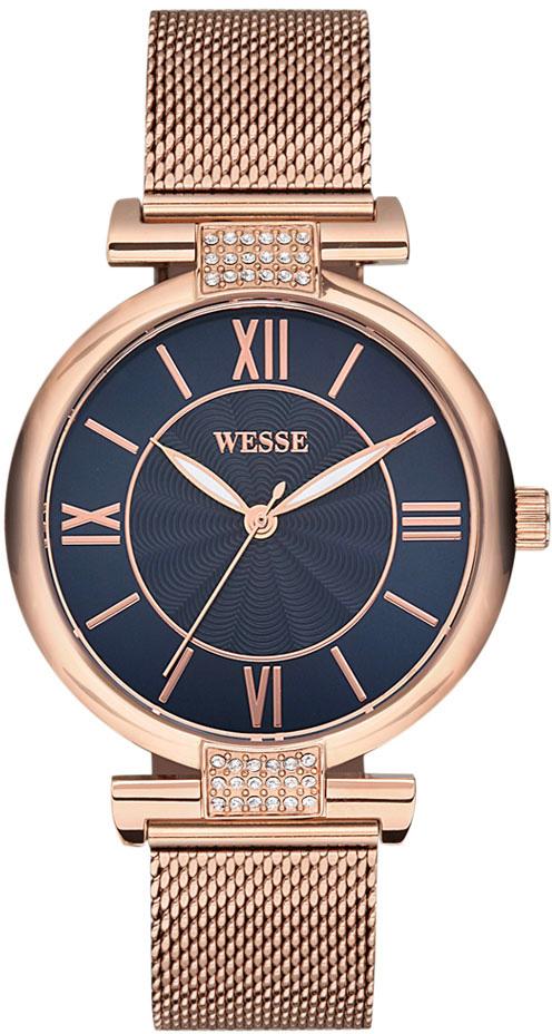 Wesse WWL1033-04 41 mm Rose Gold Çelik Kordon Analog Kadın Kol Saati