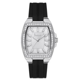 Freelook FL.1.10093.1 25 mm Siyah Plastik-Silikon Kordon Analog Kadın Kol Saati