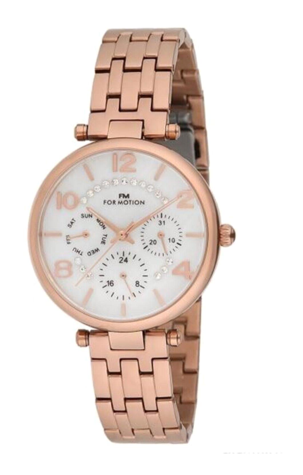 For Motion FM.T01009M.01 33 mm Rose Gold Metal Kordon Analog Kadın Kol Saati