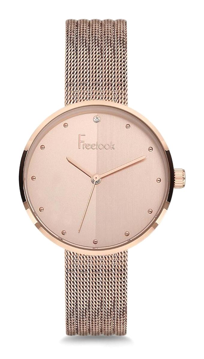 Freelook F.1.1054.01 36 mm Rose Gold Metal Kordon Analog Kadın Kol Saati