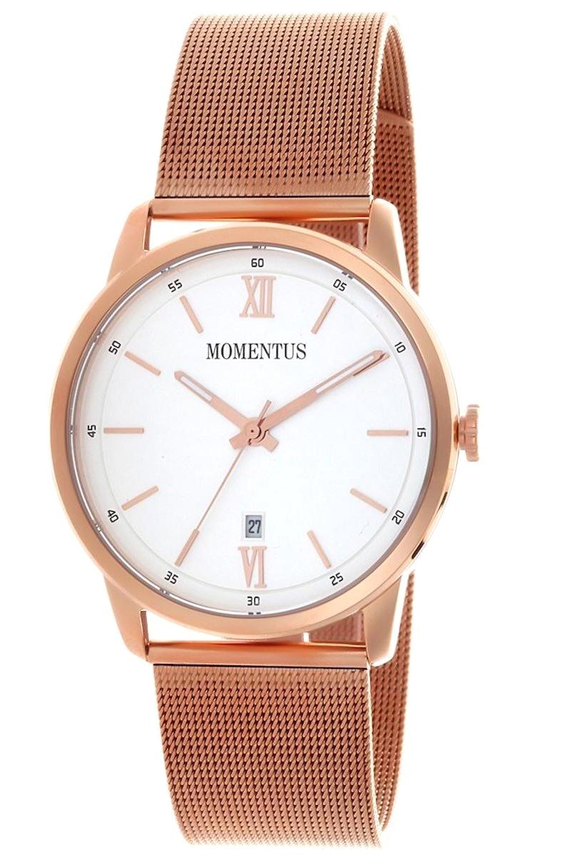 Momentus FD287R-02SR Takvimli 41-45 mm Rose Gold Çelik Kordon Analog Kadın Kol Saati