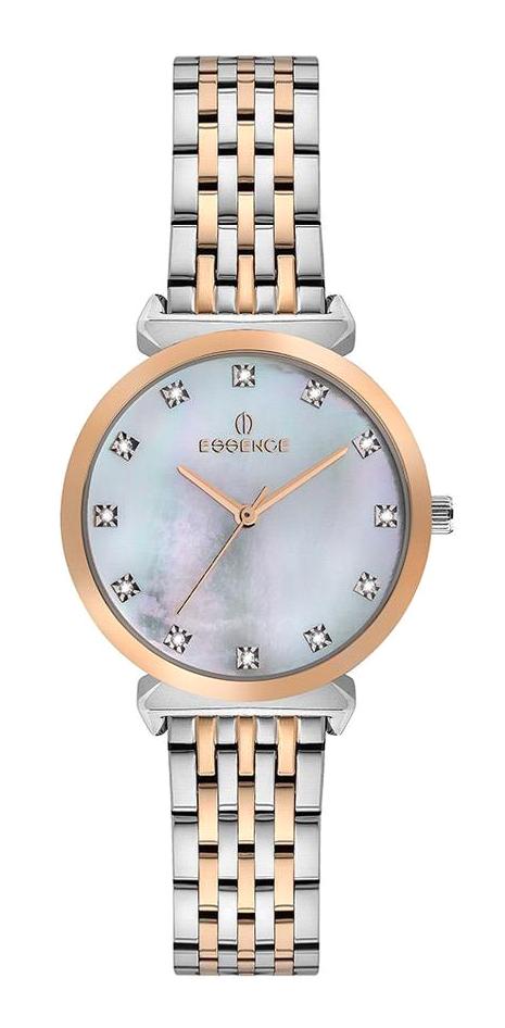 Essence ES6703FE.520 33 mm Altın-Gri Çelik Kordon Analog Kadın Kol Saati