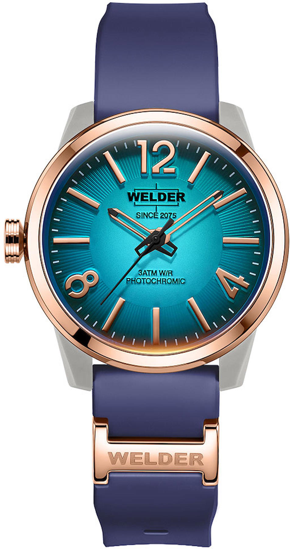 Welder Watch WWRL2009 42 mm Mavi Plastik Kordon Analog Kadın Kol Saati