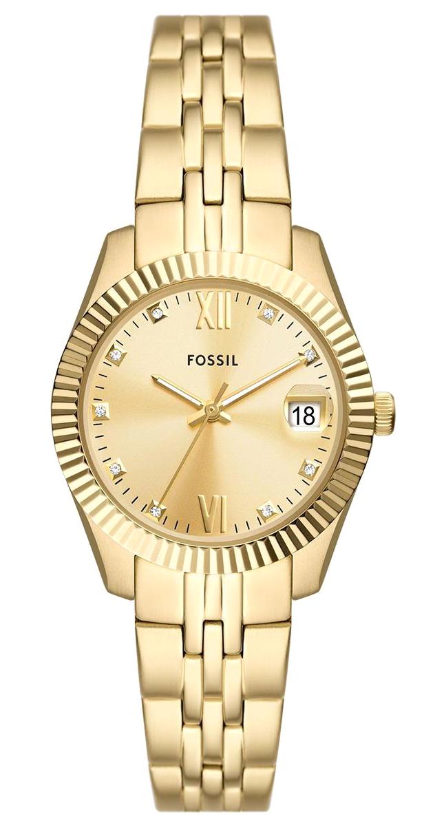 Fossil FES5338 30 mm Altın Çelik Kordon Analog Kadın Kol Saati