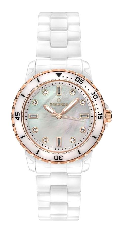 Essence ES6750FE.530 37 mm Beyaz Çelik Kordon Analog Kadın Kol Saati