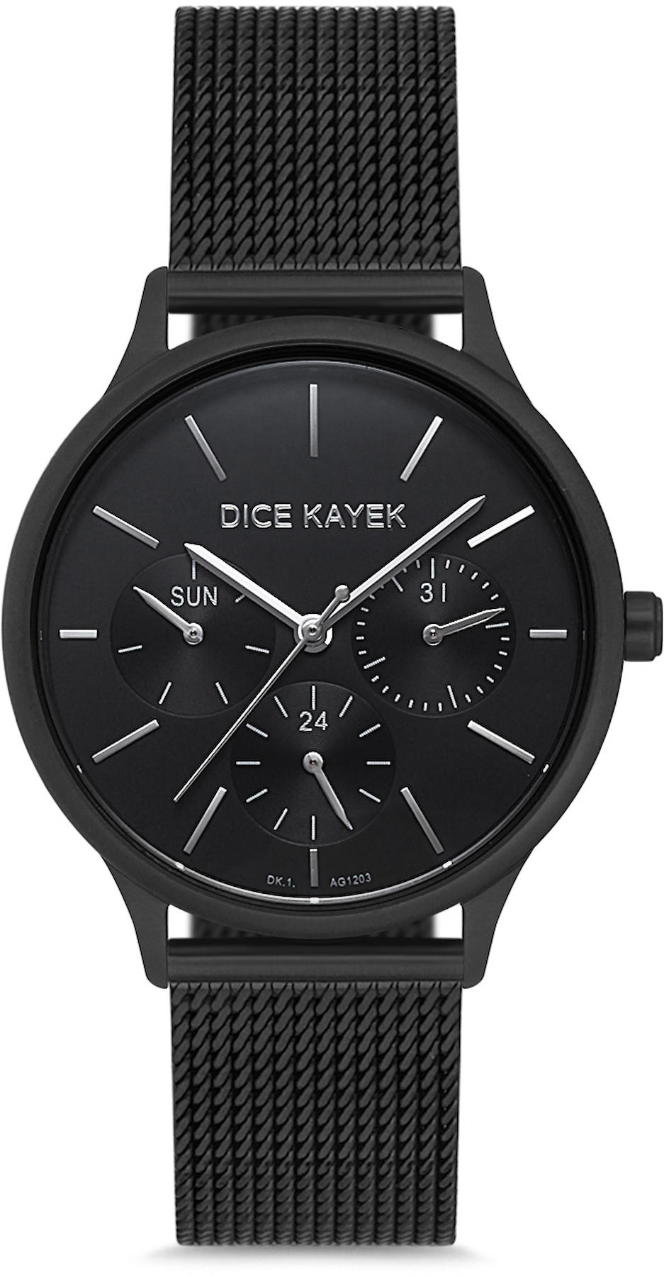 Dice Kayek DK.1.AG1203.08 36 mm Siyah Metal Kordon Analog Kadın Kol Saati