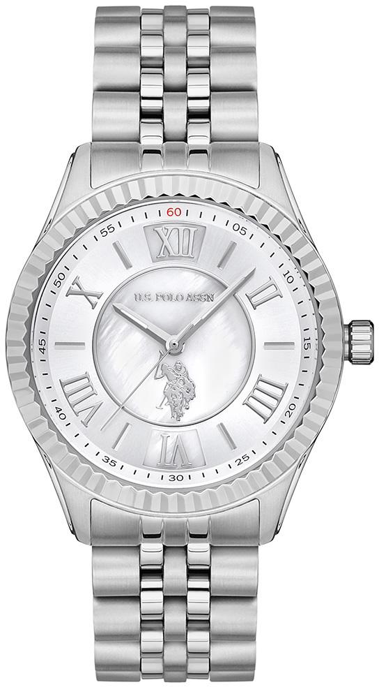 U.S. Polo Assn USPA2028-06 36 mm Gri Çelik Kordon Analog Kadın Kol Saati