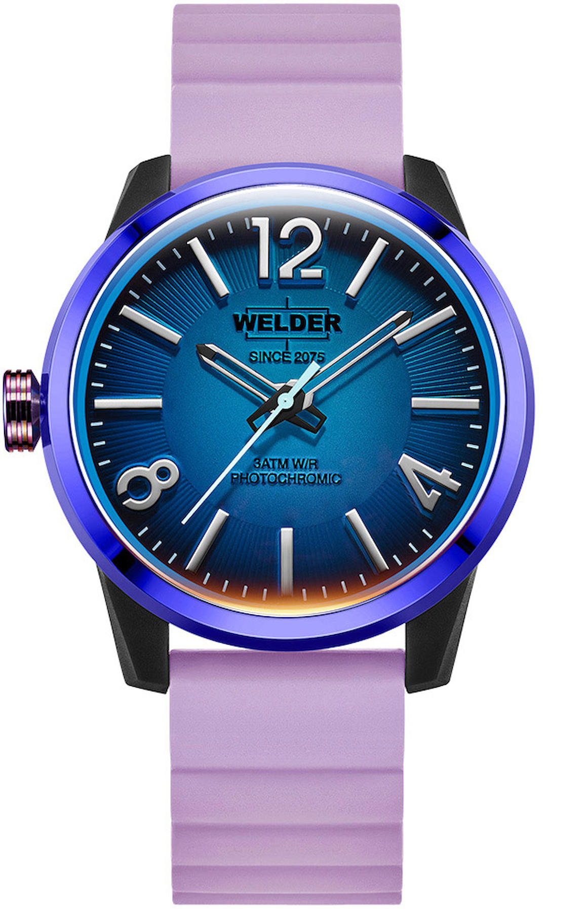 Welder Watch WWRL2016 42 mm Lila Plastik Kordon Analog Kadın Kol Saati