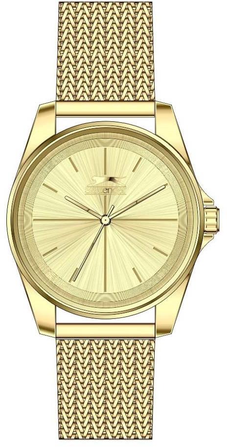 Slazenger SL.09.2074.3.05 36 mm Altın Çelik Kordon Analog Kadın Kol Saati