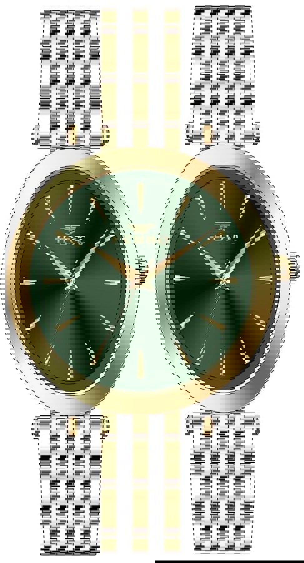 Ferro FL21331A-D6 34 mm Altın-Gri Metal Kordon Analog Kadın Kol Saati