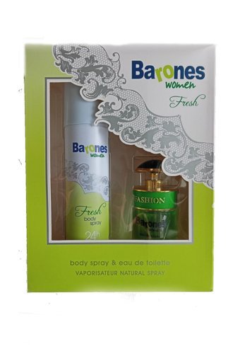 Baroness Barones Women Fresh İkili Kadın Parfüm Deodorant Seti EDT
