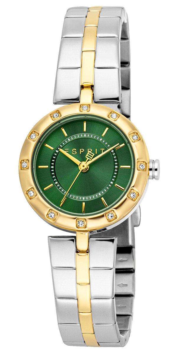 Esprit ES1L399M0095 26 mm Altın-Gri Çelik Kordon Analog Kadın Kol Saati