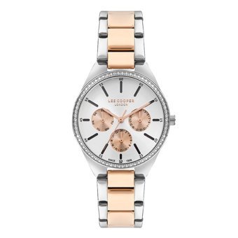 Lee Cooper LC07863.530 Takvimli 40 mm Rose Gold Metal Kordon Analog Kadın Kol Saati