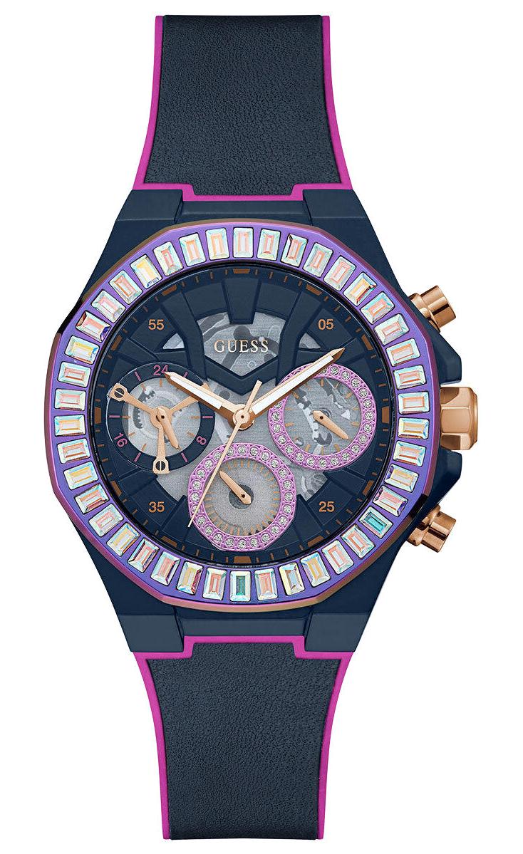 Guess GUGW0463L2 Takvimli 40 mm Lacivert Silikon Kordon Analog Kadın Kol Saati