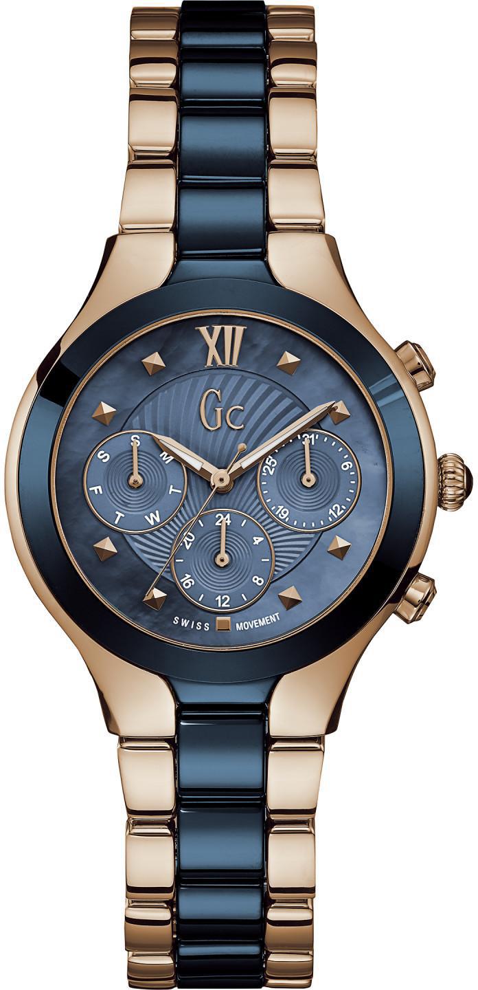 Guess GCY30003L7 Takvimli 36 mm Beyaz Çelik Kordon Analog Kadın Kol Saati