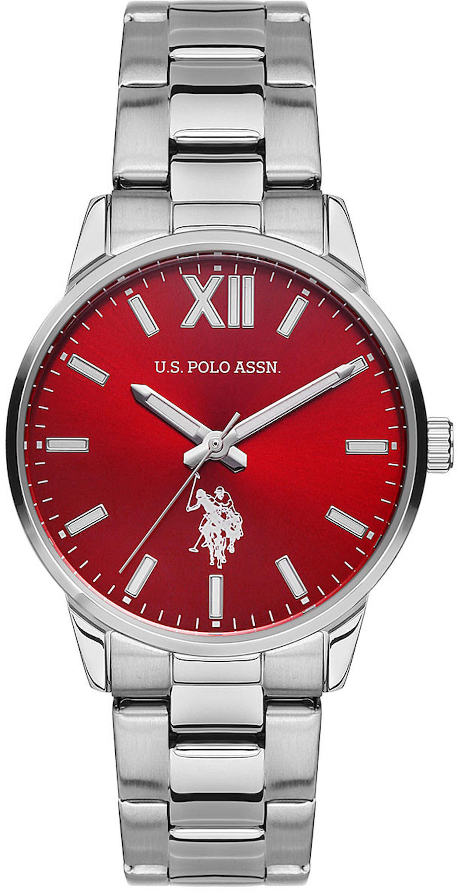 U.S. Polo Assn USPA2057-01 36 mm Gri Çelik Kordon Analog Kadın Kol Saati