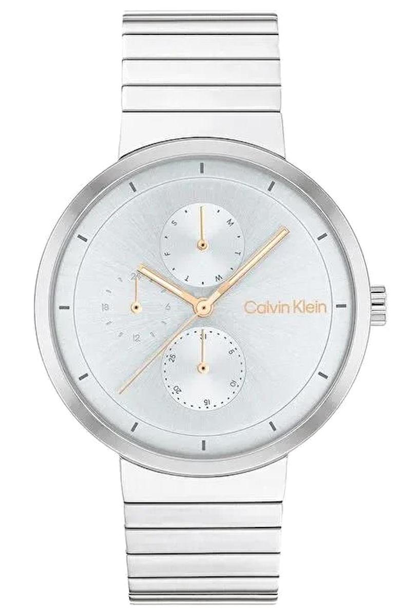 Calvin Klein CK25100032 36 mm Gri Çelik Kordon Analog Kadın Kol Saati