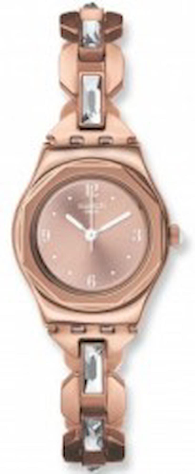 Swatch YSG136G 33 mm Rose Gold Çelik Kordon Analog Kadın Kol Saati
