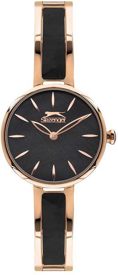 Slazenger SL.09.2004.3.01 31 mm Rose Gold - Siyah Çelik Kordon Analog Kadın Kol Saati