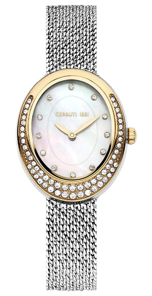 Cerruti 1881 CIWLG0012503 26 mm Gri Çelik Kordon Analog Kadın Kol Saati