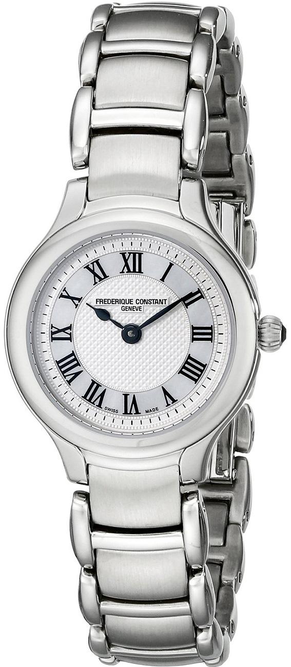 Frederique Constant FC200M1ER6B 33 mm Gri Çelik Kordon Analog Kadın Kol Saati