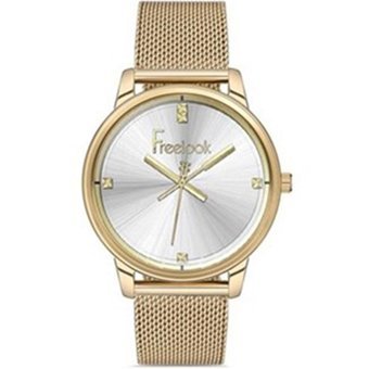 Freelook FL.1.10205.3 36 mm Altın Çelik Kordon Analog Kadın Kol Saati