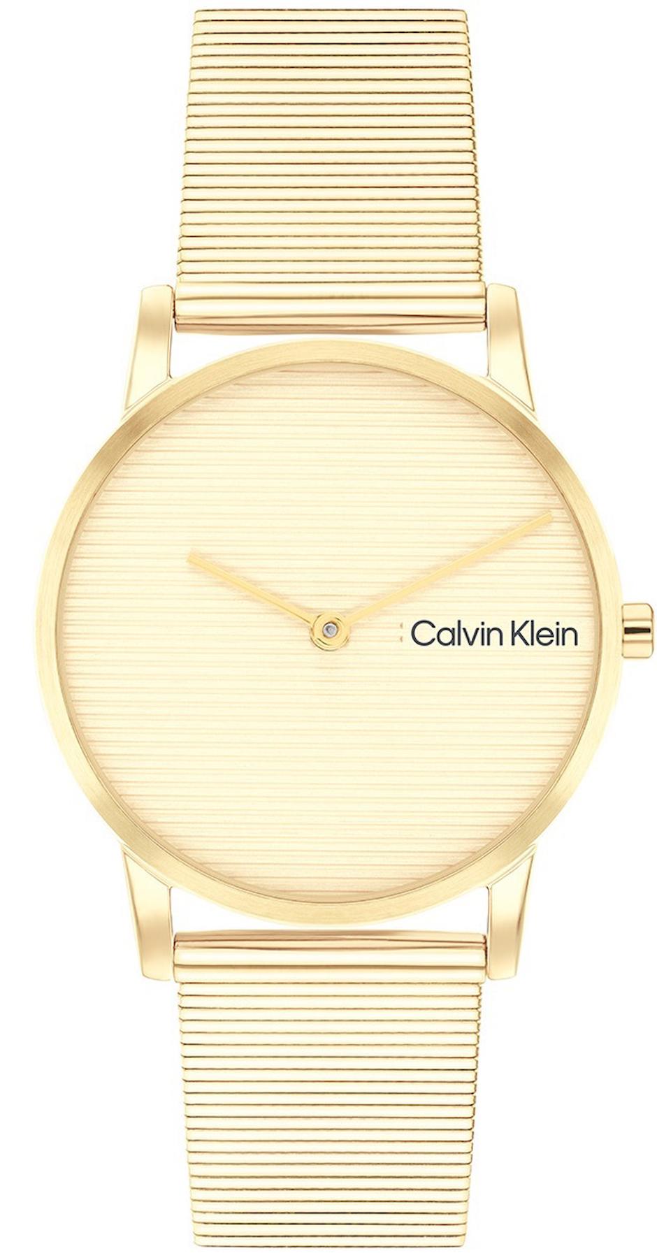 Calvin Klein CK25100035 30 mm Altın Çelik Kordon Analog Kadın Kol Saati