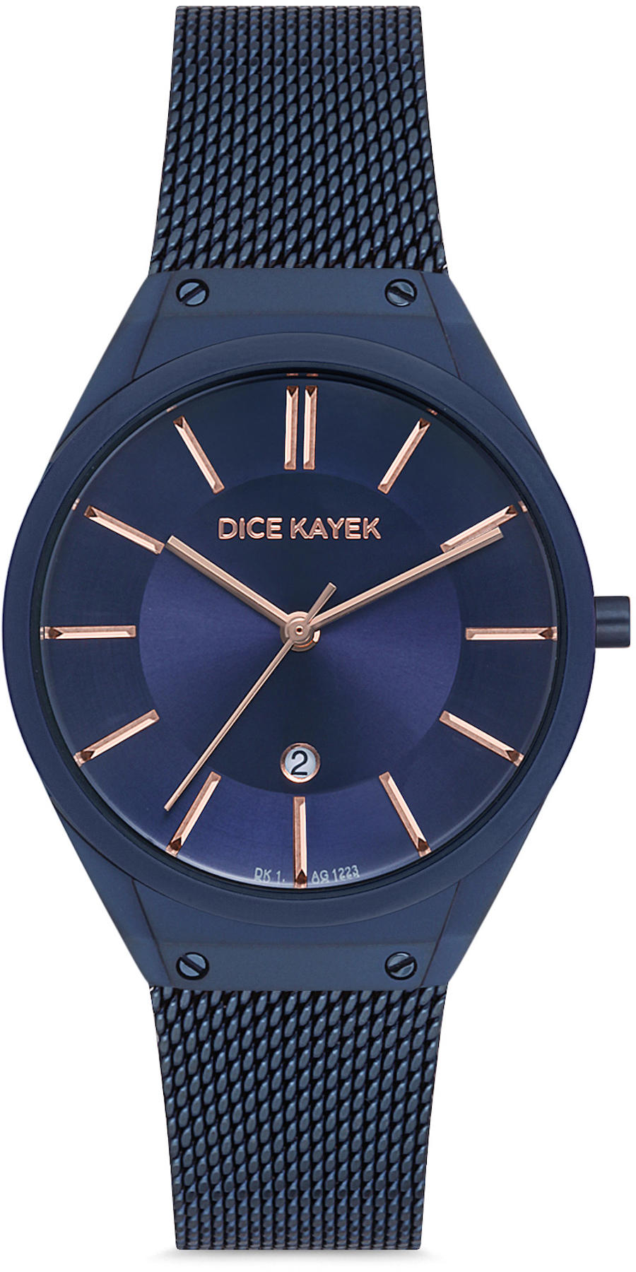 Dice Kayek DK.1.AG1223.10 32 mm Lacivert Metal Kordon Analog Kadın Kol Saati