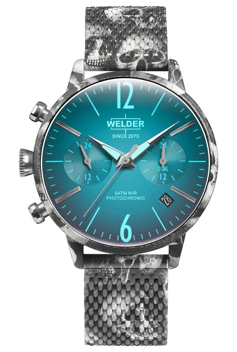 Welder Watch WWRC697 Takvimli 40 mm Siyah Çelik Kordon Analog Kadın Kol Saati