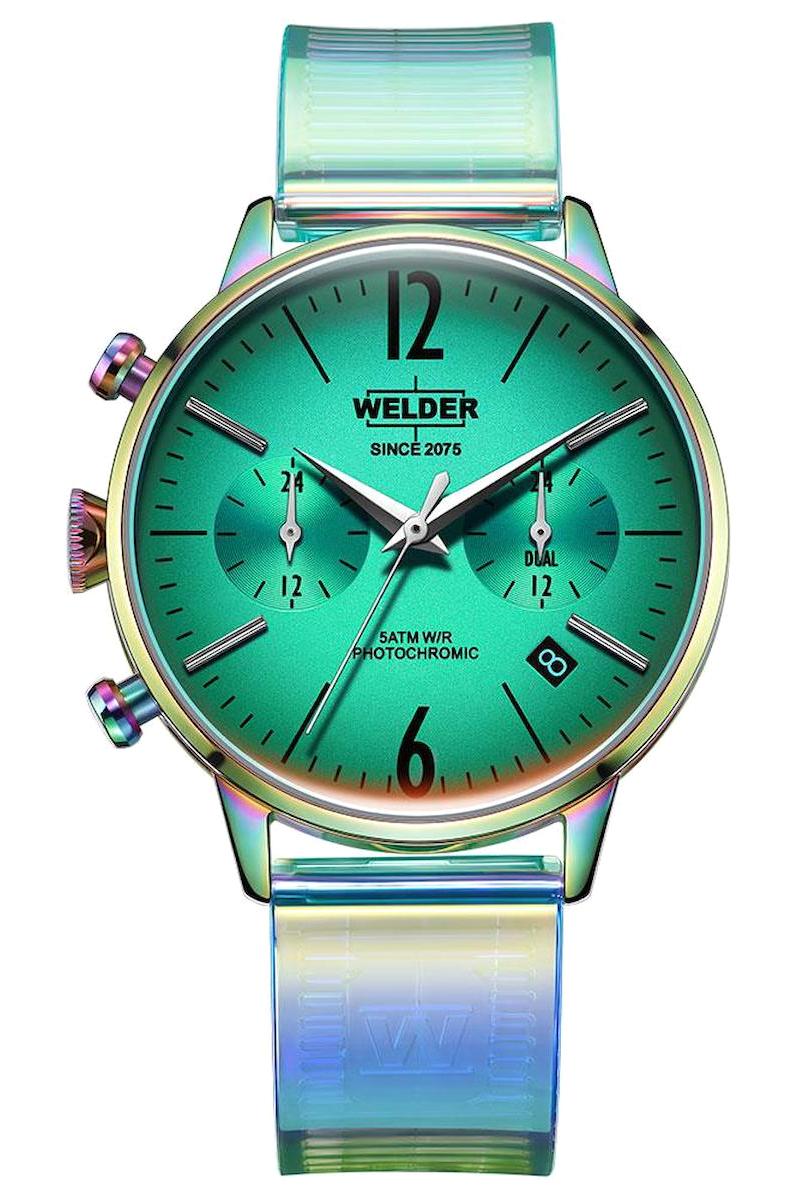 Welder Watch WWRC126 Takvimli 38 mm Yeşil Silikon Kordon Analog Kadın Kol Saati