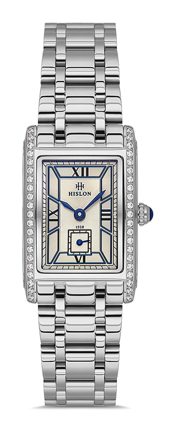 Hislon QL149S-10SS 21.8-34.4 mm Gri Çelik Kordon Analog Kadın Kol Saati