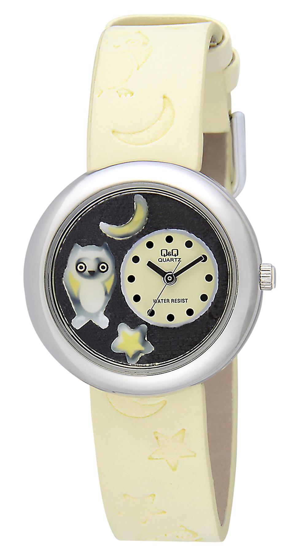 Q&Q 3P118 36 mm Vizon Silikon Kordon Analog Kadın Kol Saati